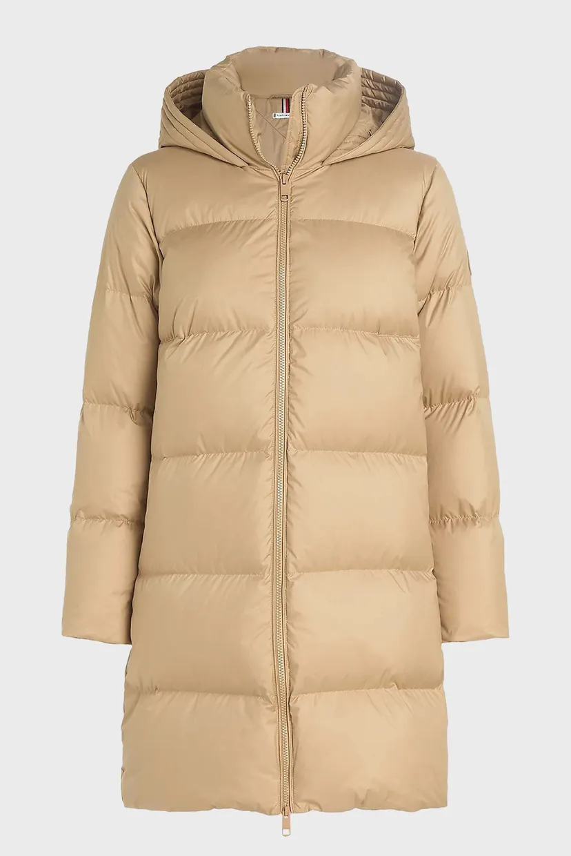 Женский бежевый пуховик HW DOWN CASUAL COAT 5