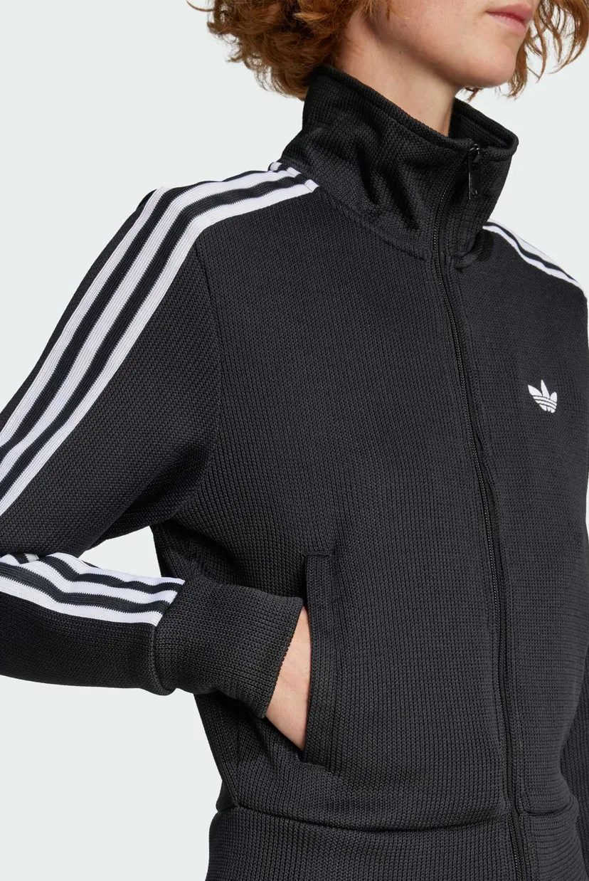Женская черная спортивная кофта Firebird Adicolor Knit 5
