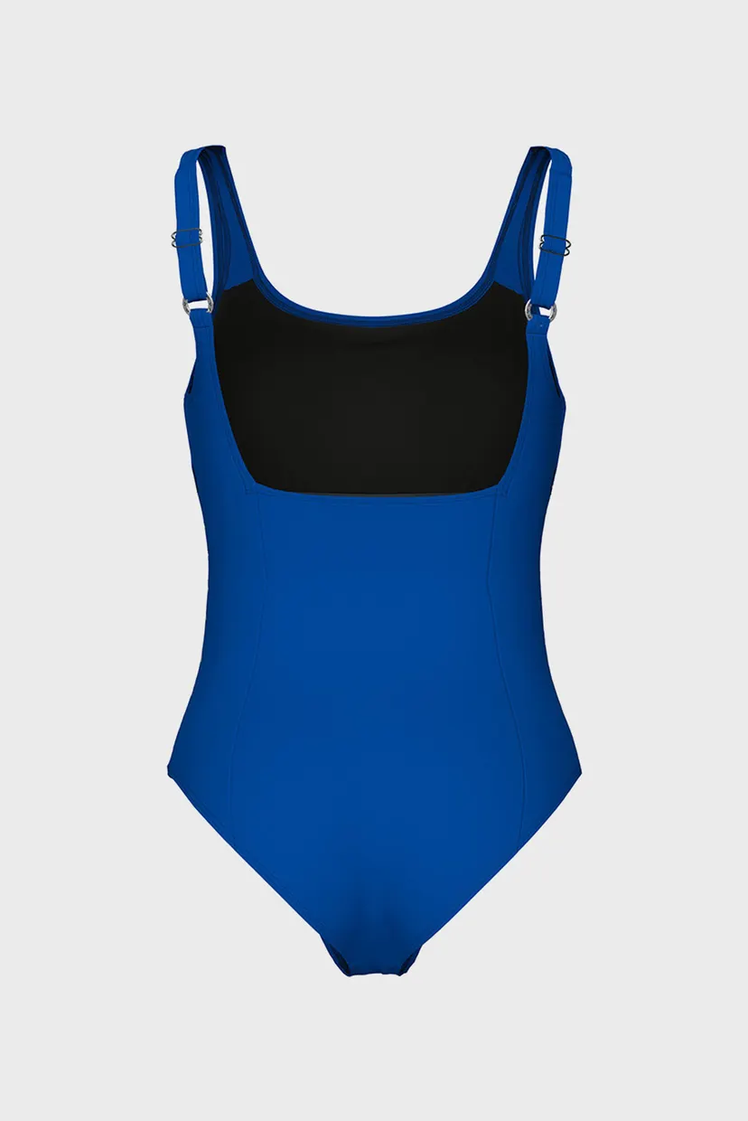 Женский синий купальник SWIMSUIT ISA SQUARED BACK C CU 7