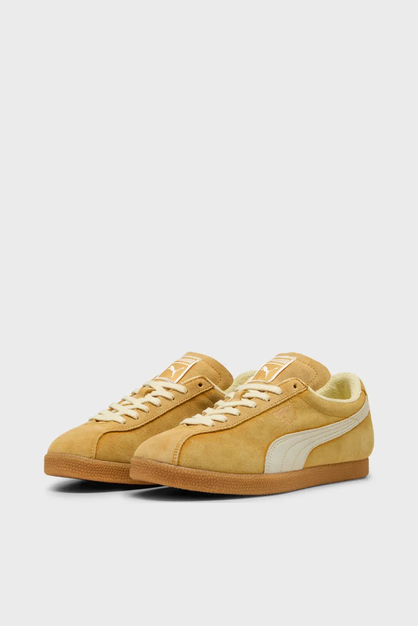 Гірчичні замшеві снікерси Brasil The NeverWorn V Sneakers Unisex 3