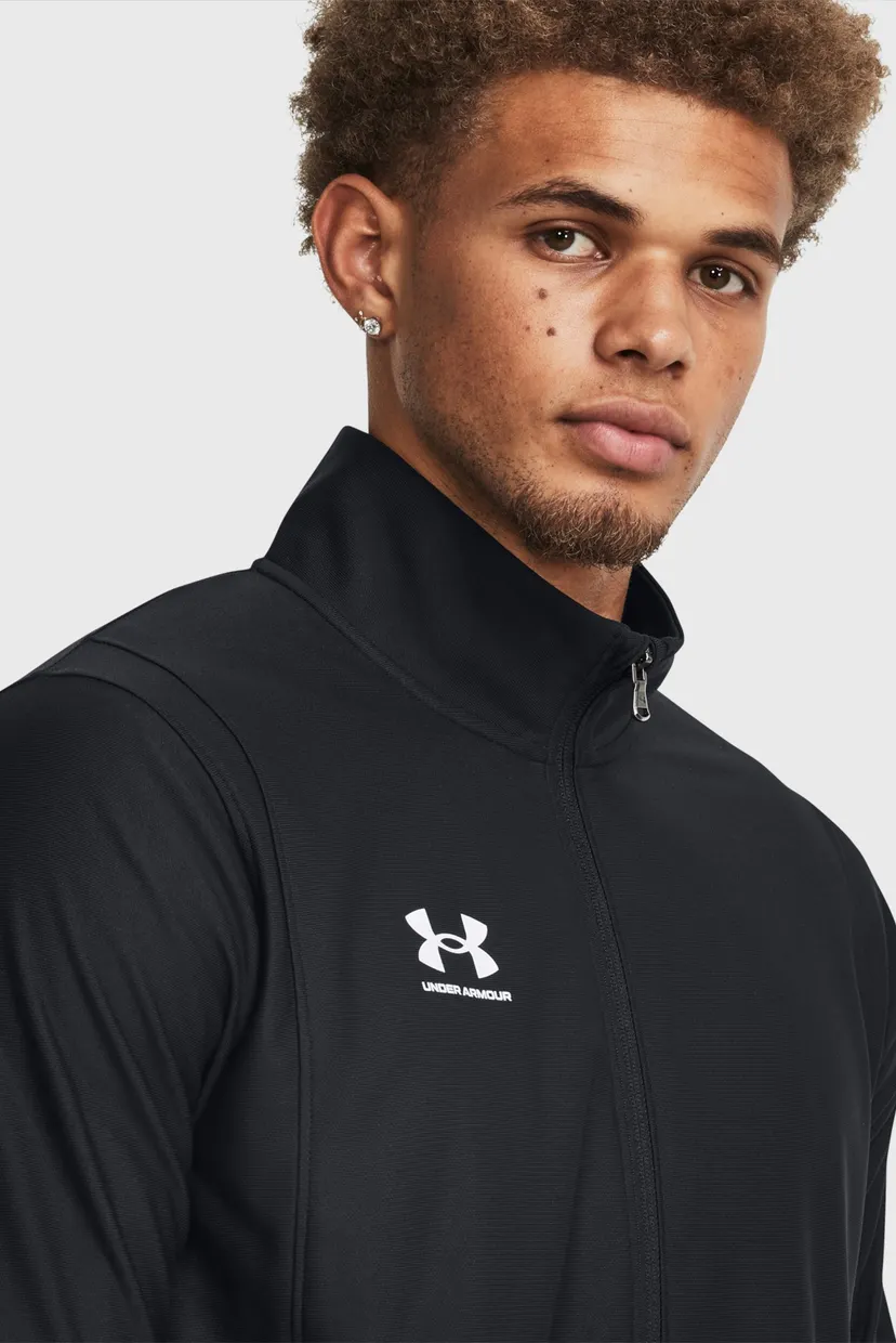 Мужская черная спортивная кофта UA M's Ch. Track Jacket 4