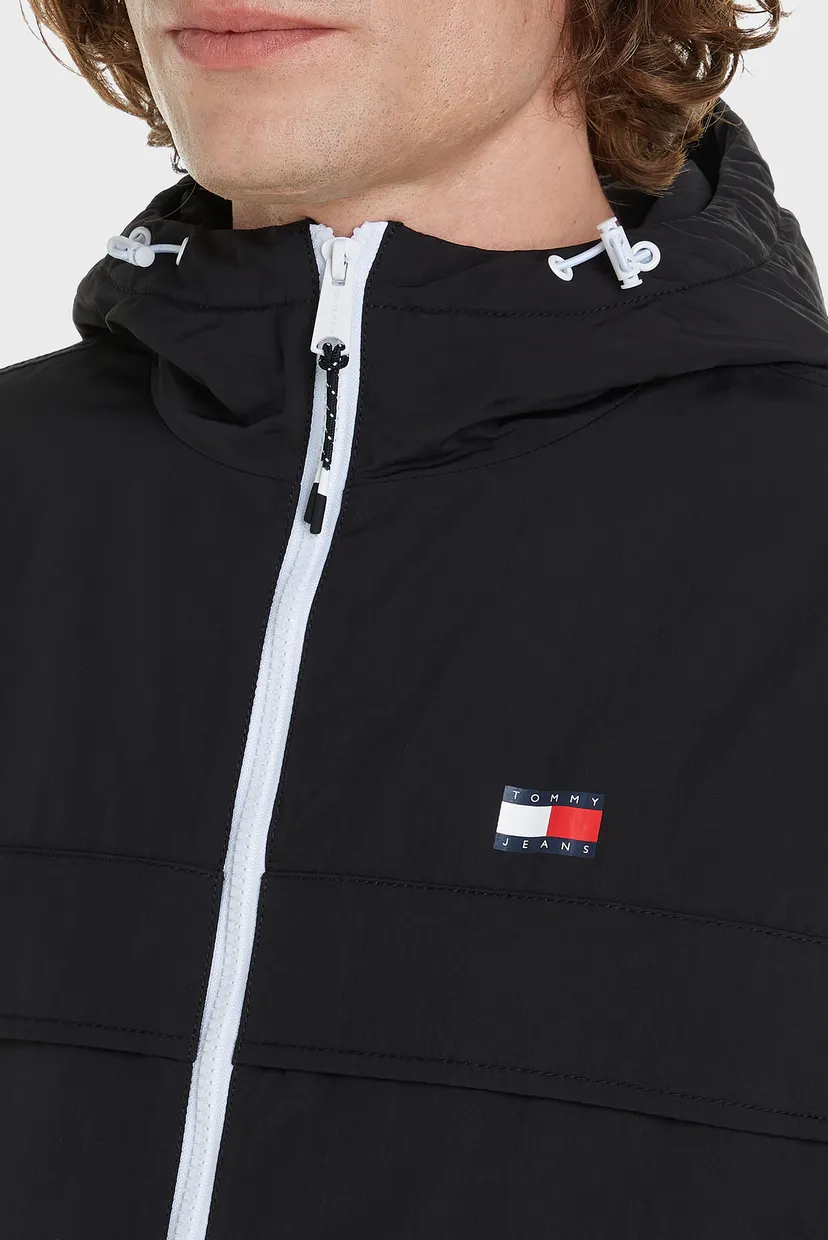 Мужская черная куртка TJM PADDED SOLID CHICAGO EXT 3
