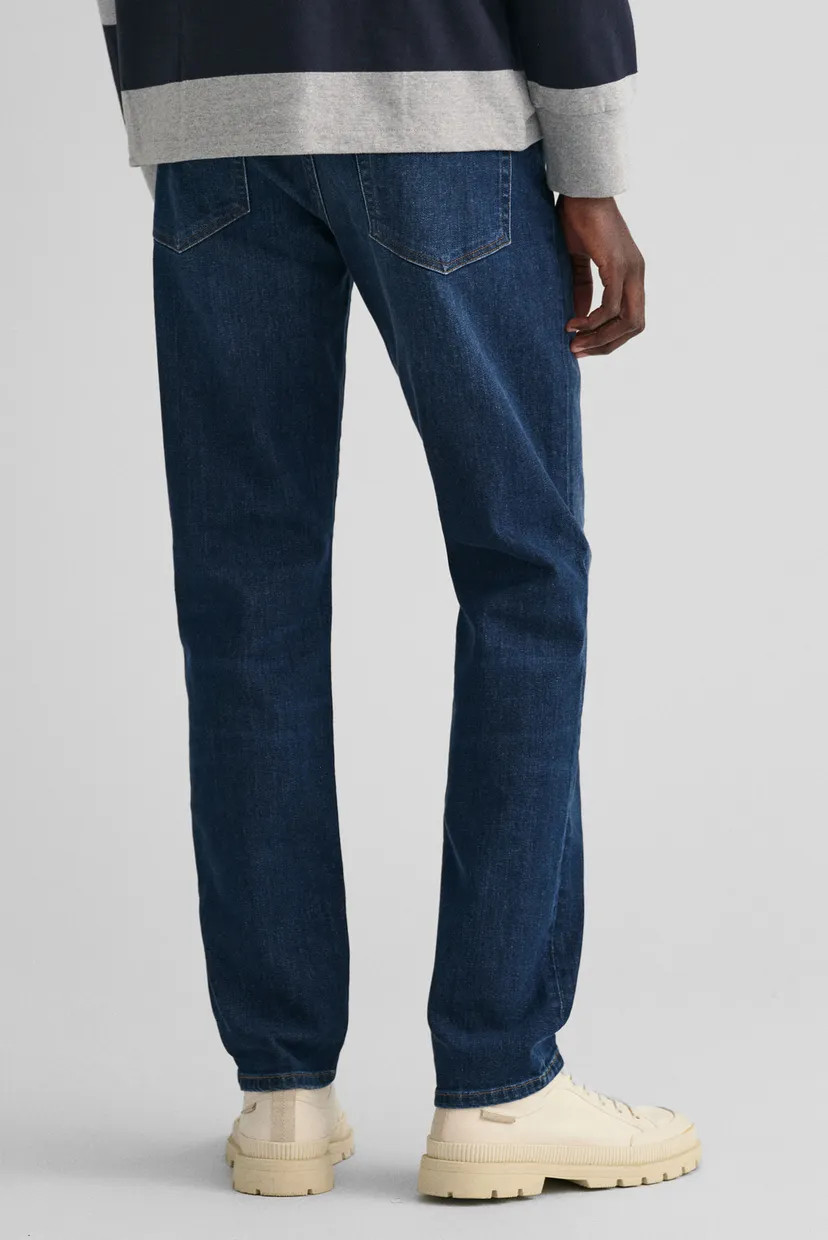 Мужские темно-синие джинсы SLIM GANT JEANS 3