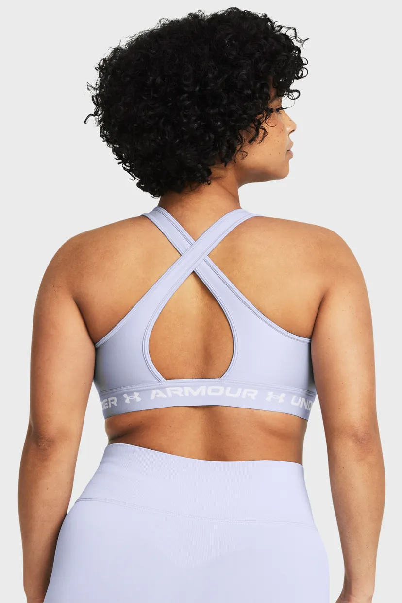 Женский сиреневый топ Crossback Mid Bra 5