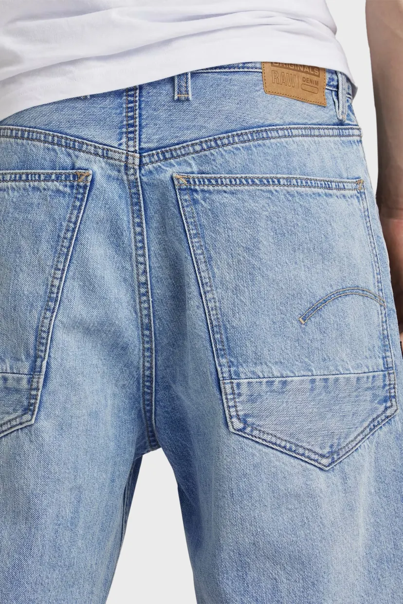 Мужские голубые джинсовые шорты Denim Loose 3