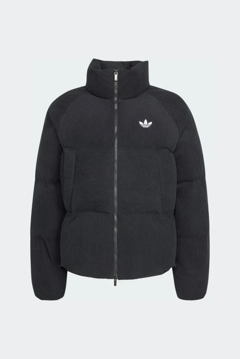 Чоловіча чорна вельветова куртка CORDUROY PUFFER 6