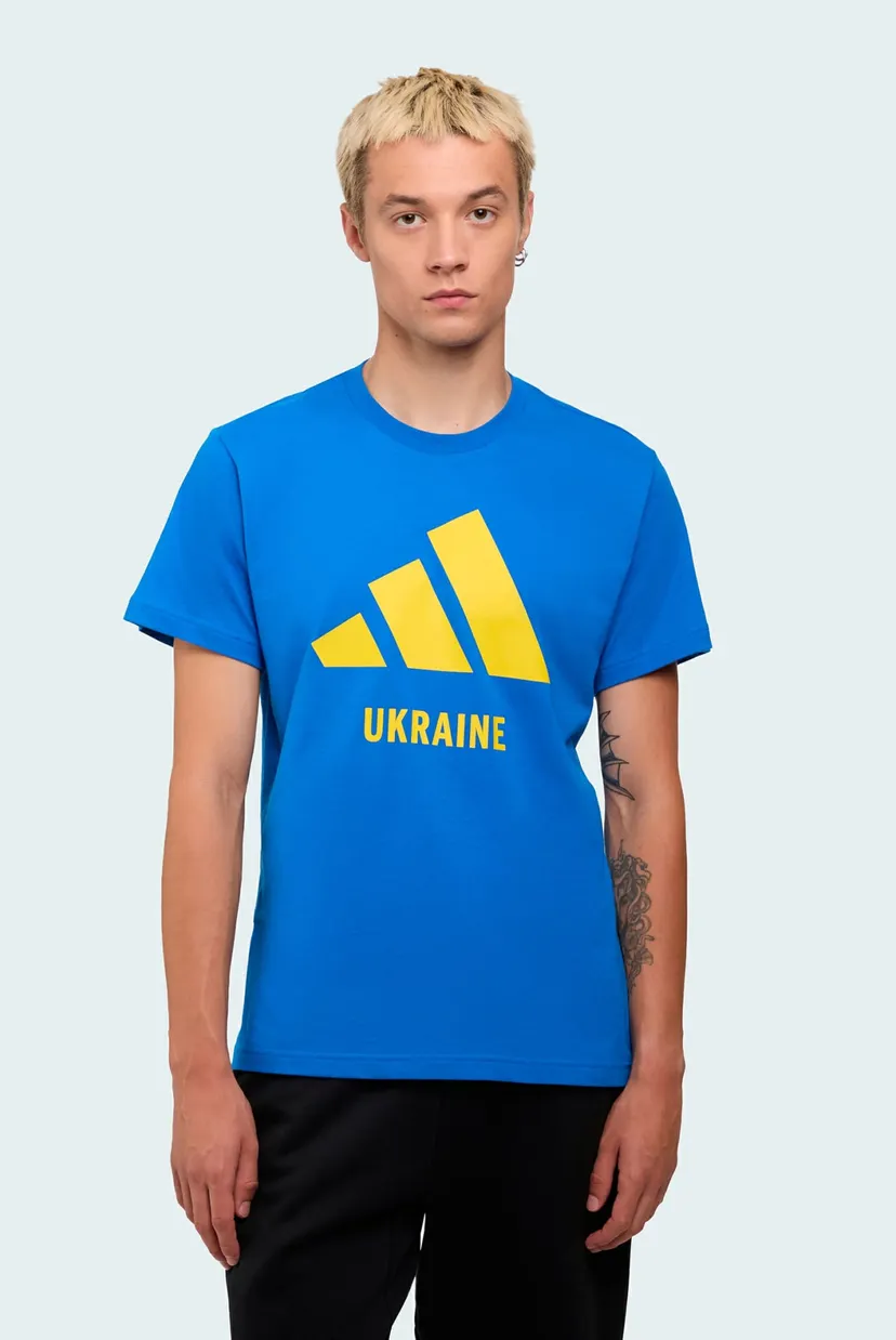 Синя футболка Ukraine (унісекс) 4