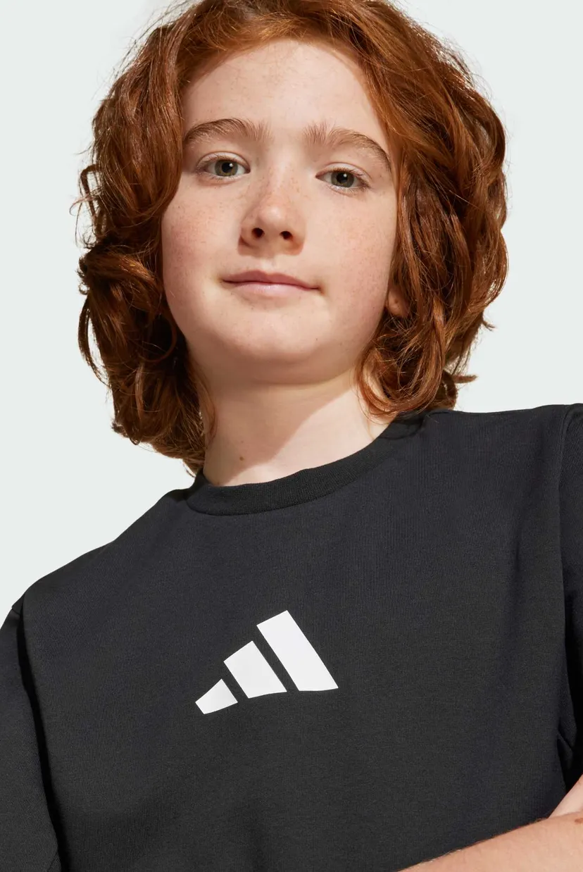 Детская черная футболка adidas Z.N.E. Kids 5