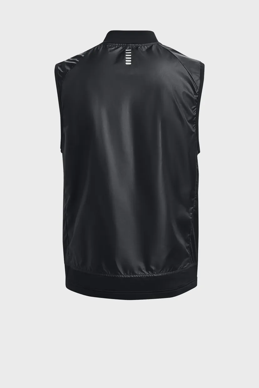 Чоловічий чорний жилет UA STRM INS RUN VEST 6