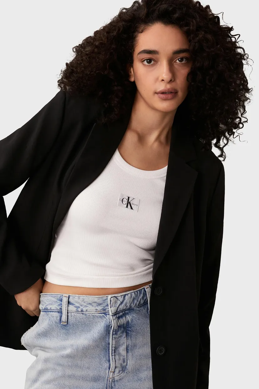 Жіночий чорний жакет VISCOSE BLAZER 4
