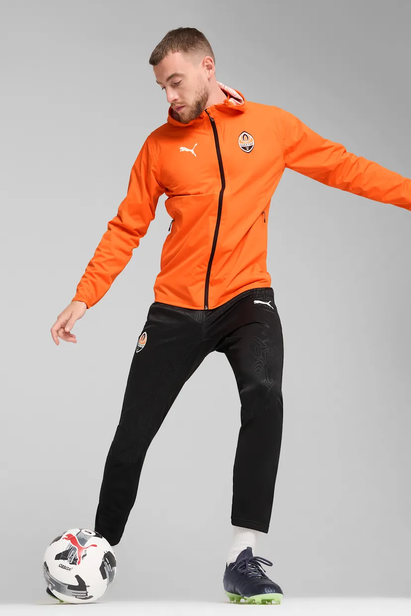 Мужская оранжевая куртка FC Shakhtar Donetsk Training Rain Jacket