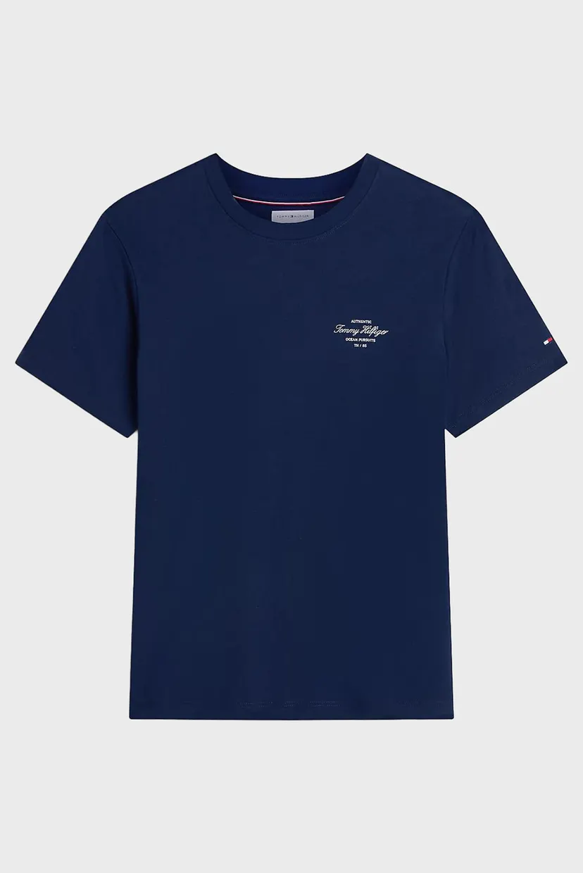 Чоловіча темно-синя футболка NAUTICAL BACK PHOTO 5