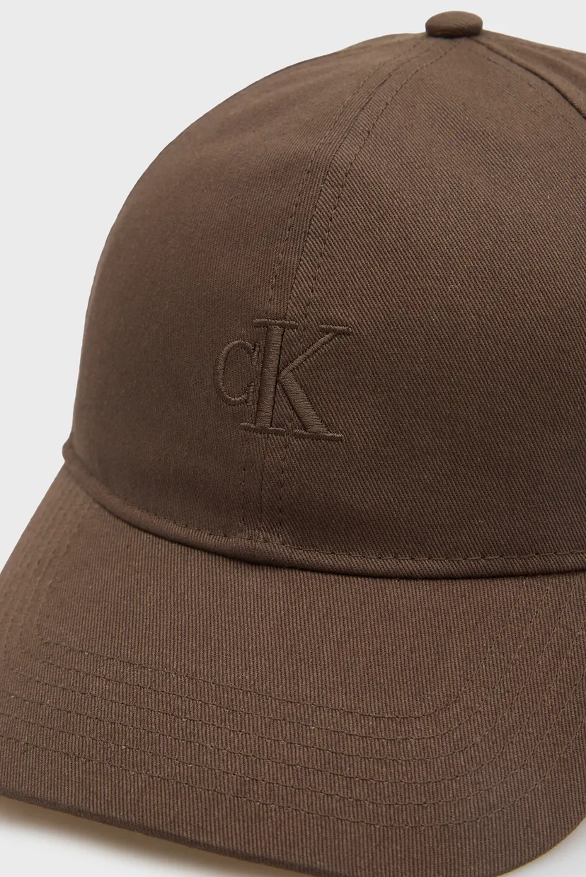 Мужская коричневая кепка MONOGRAM 3