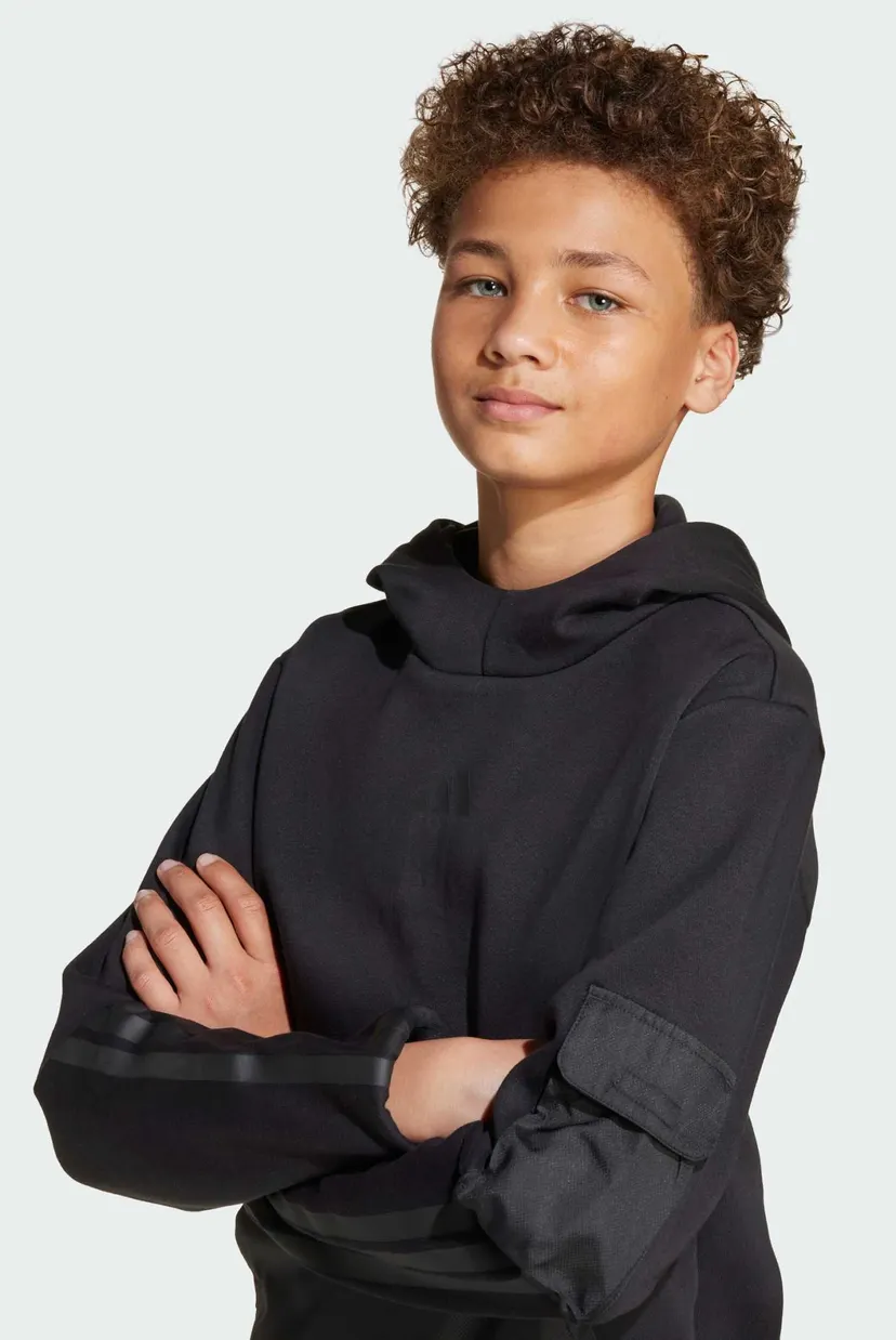 Дитяче чорне худі UTILITY PACK FLEECE JUNIOR 6