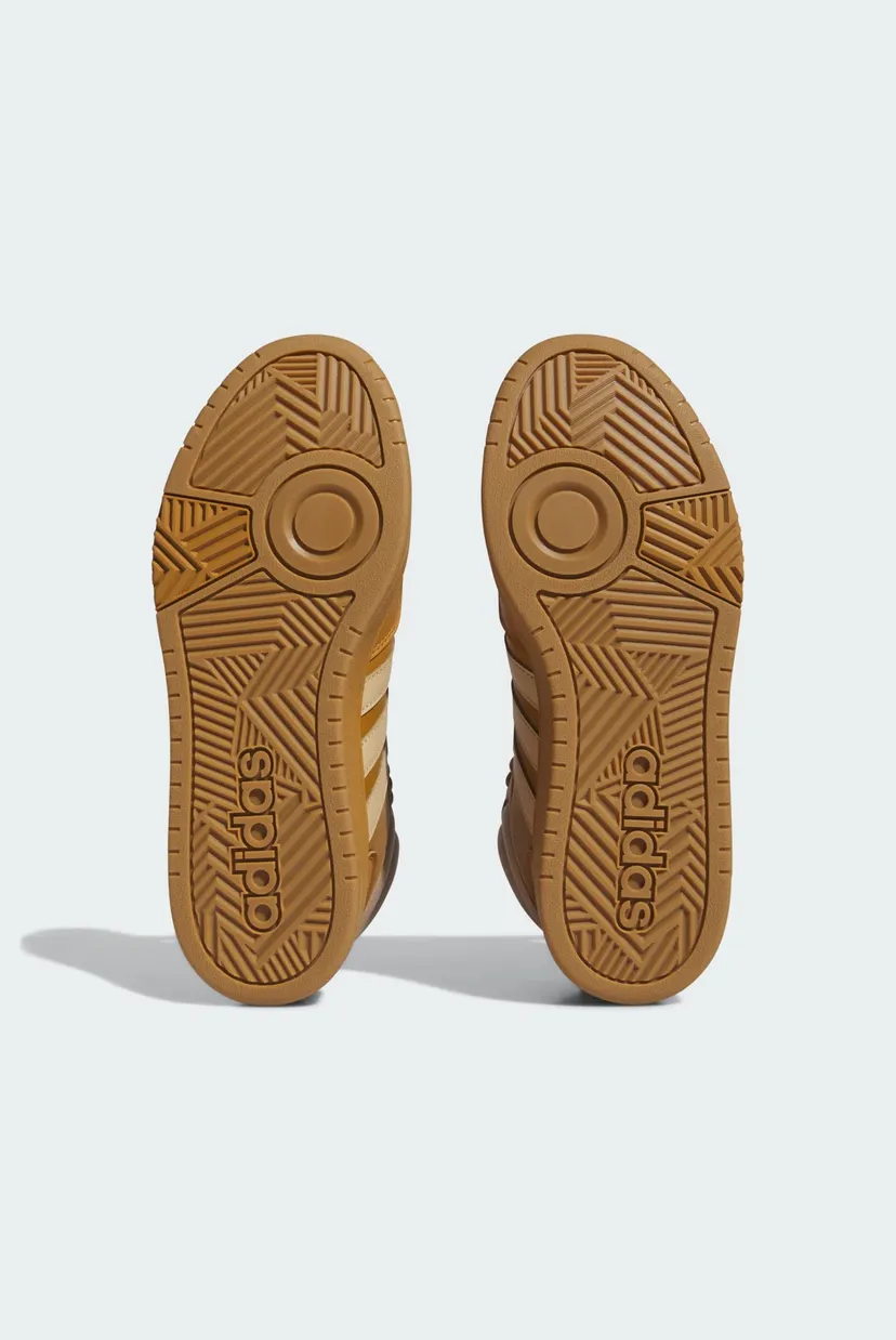 Мужские горчичные хайтопы Hoops 3.0 Mid Lifestyle Basketball Classic Fur Lining 3