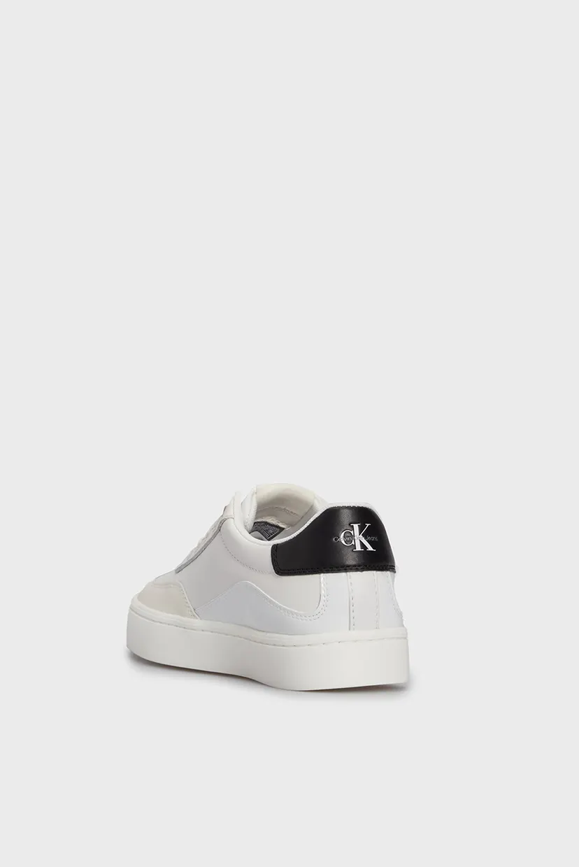 Жіночі білі шкіряні снікерси CLASSIC CUPSOLE LOW LACE LTH ML 5