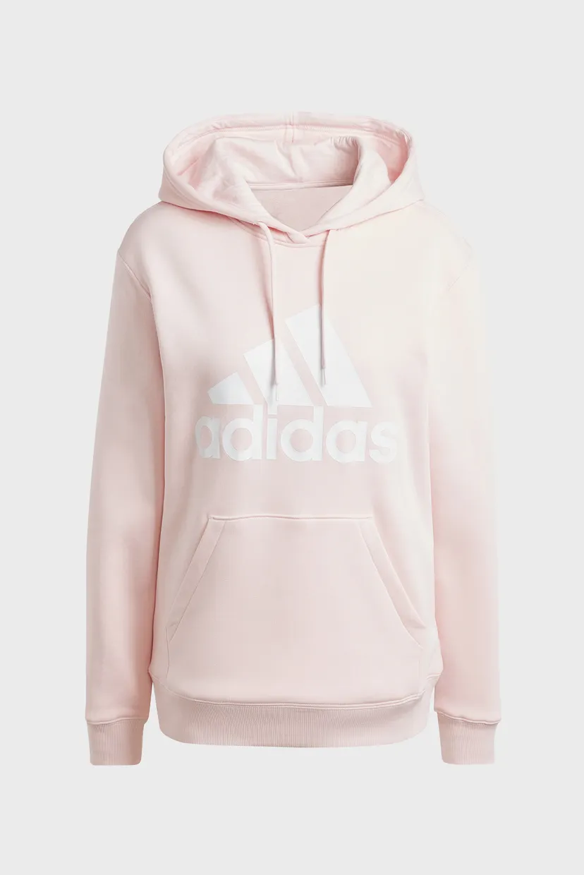 Женское пудровое худи Essentials Big Logo Regular Fleece 6