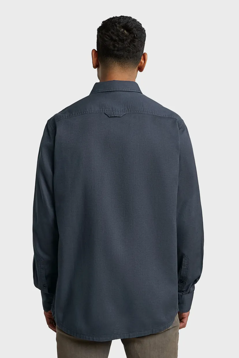 Чоловіча темно-синя сорочка CPO Regular Shirt l/s 4