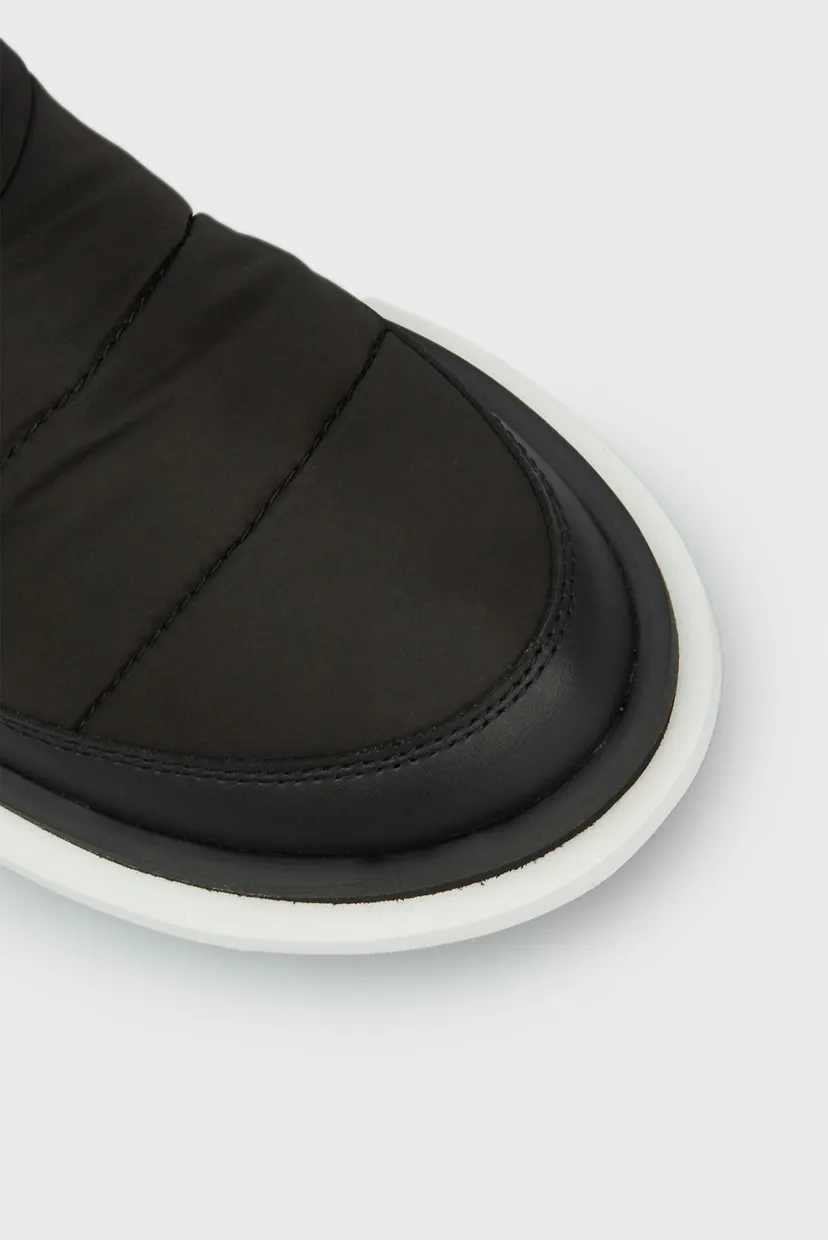 Женские черные дутики TJW PADDED FLAT BOOT 4