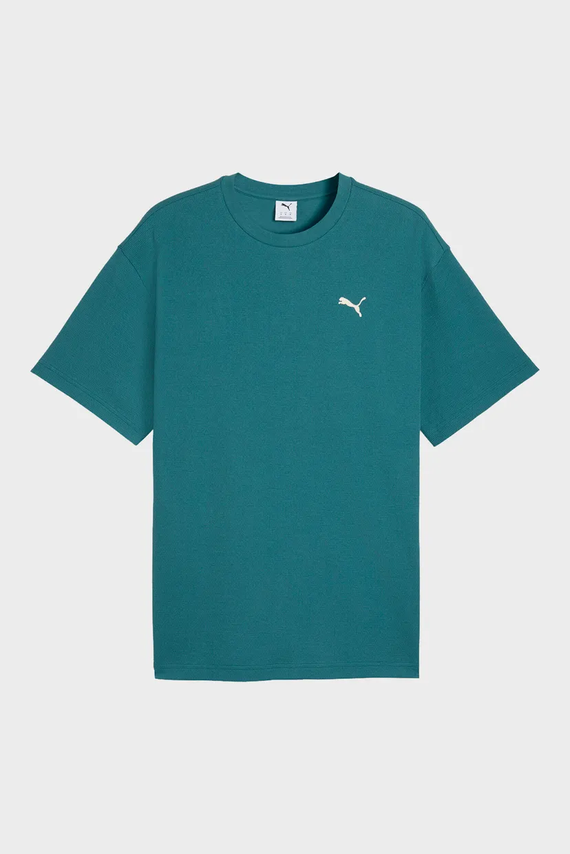Мужская бирюзовая футболка Essentials Elevated Relaxed Tee Men 4