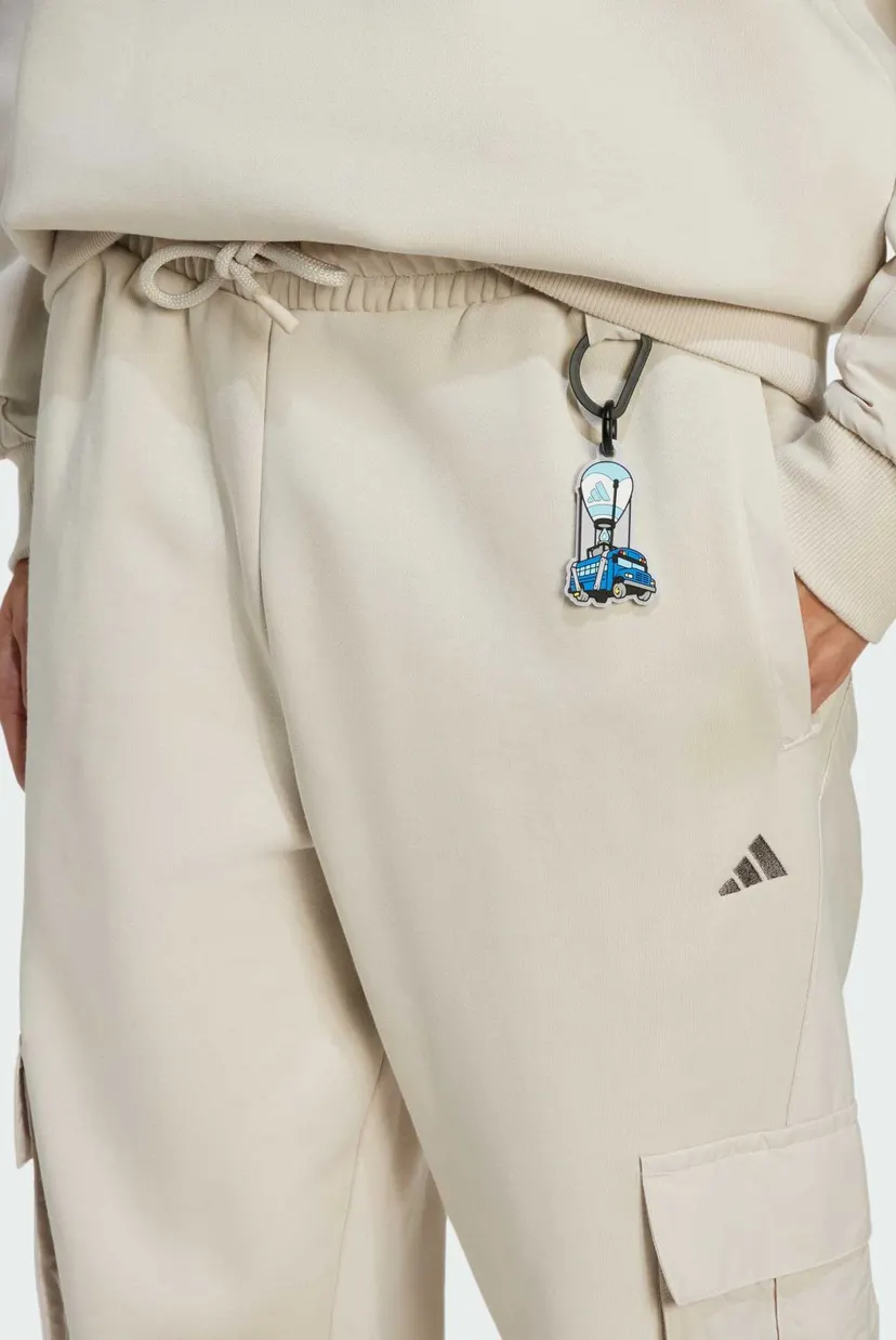 Чоловічі бежеві спортивні штани ADIDAS x FORTNITE CARGO SWEAT 4