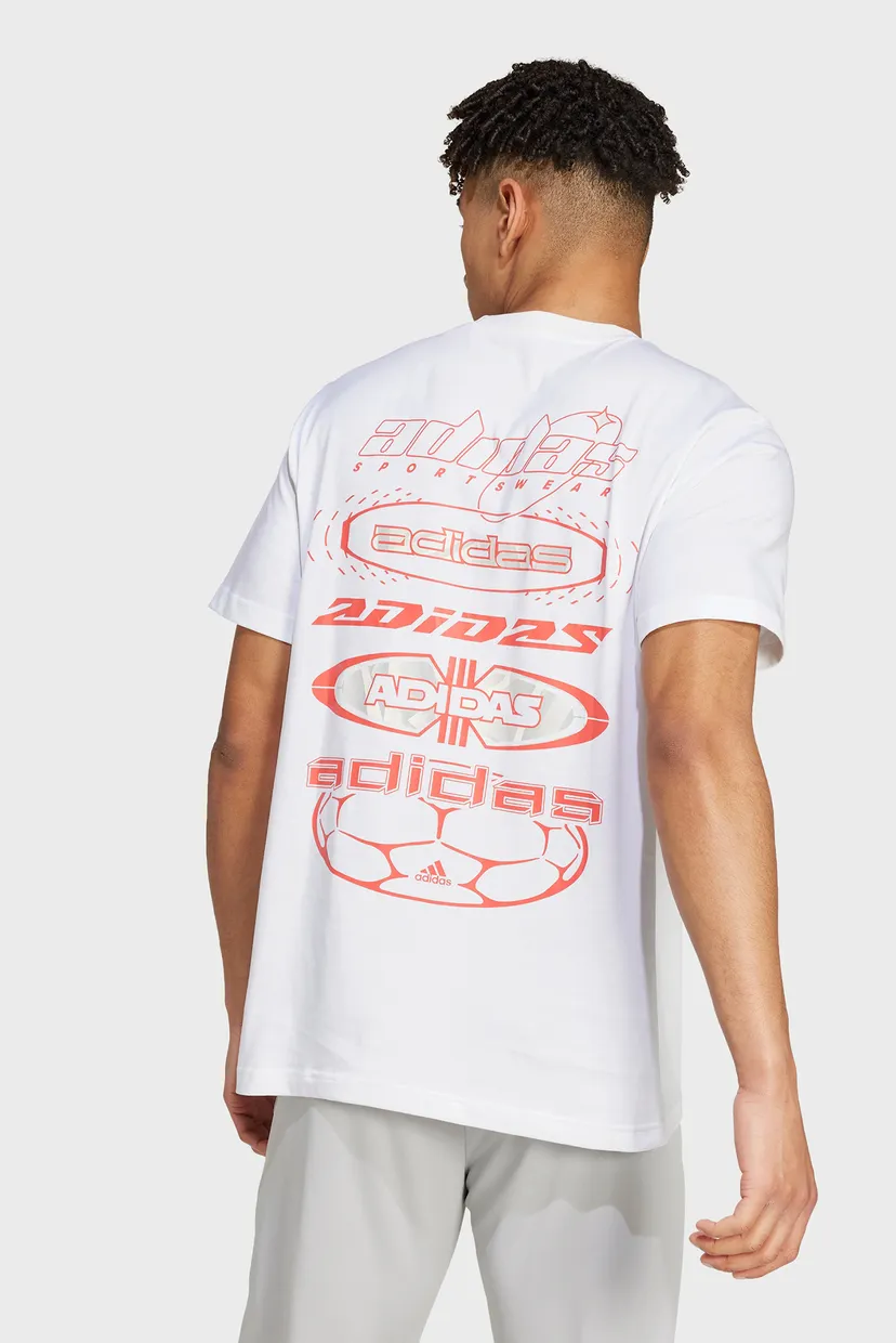 Мужская белая футболка House of Tiro Summer Graphic 3