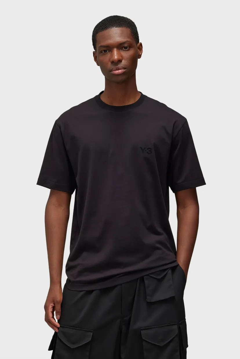 Чорна футболка Y-3 Regular (унісекс) 4