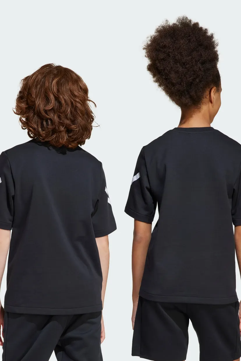Детская черная футболка adidas Z.N.E. Kids 3