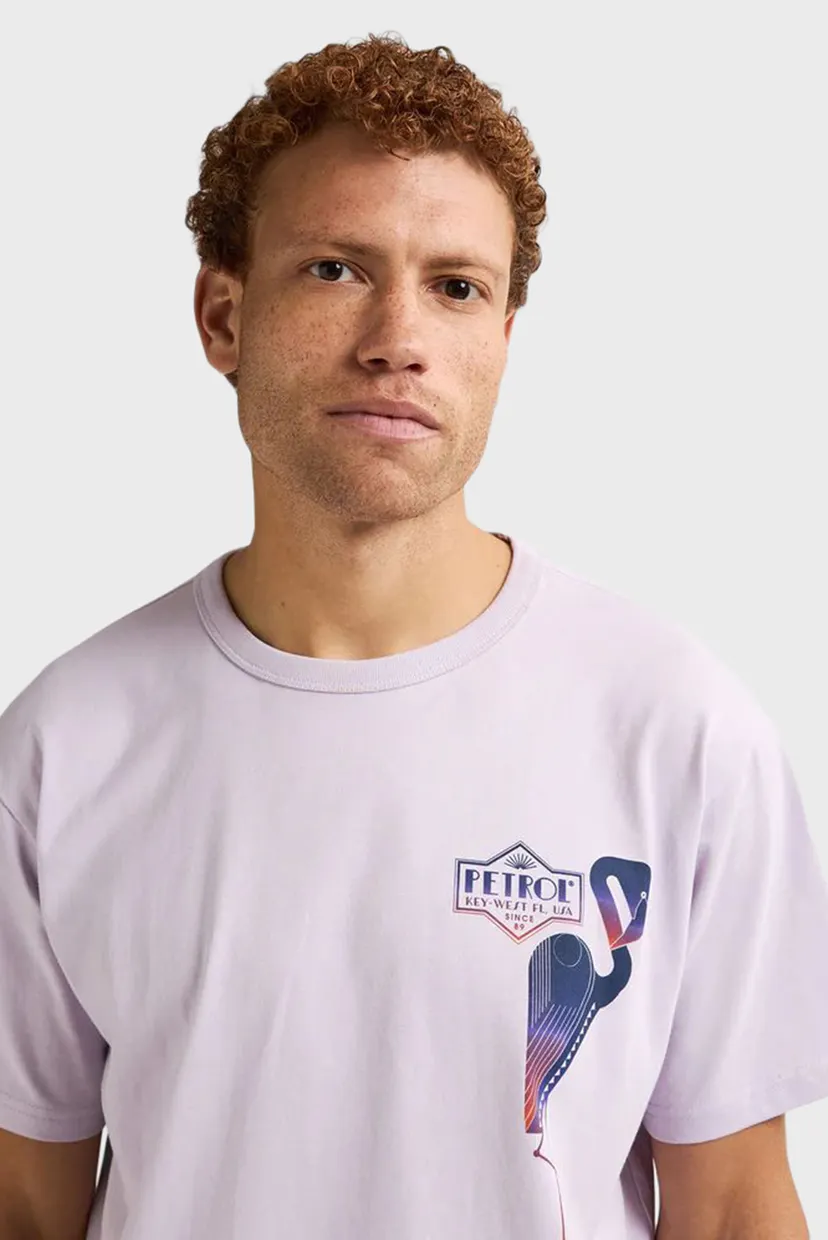 Мужская сиреневая футболка Men T-Shirt SS 5