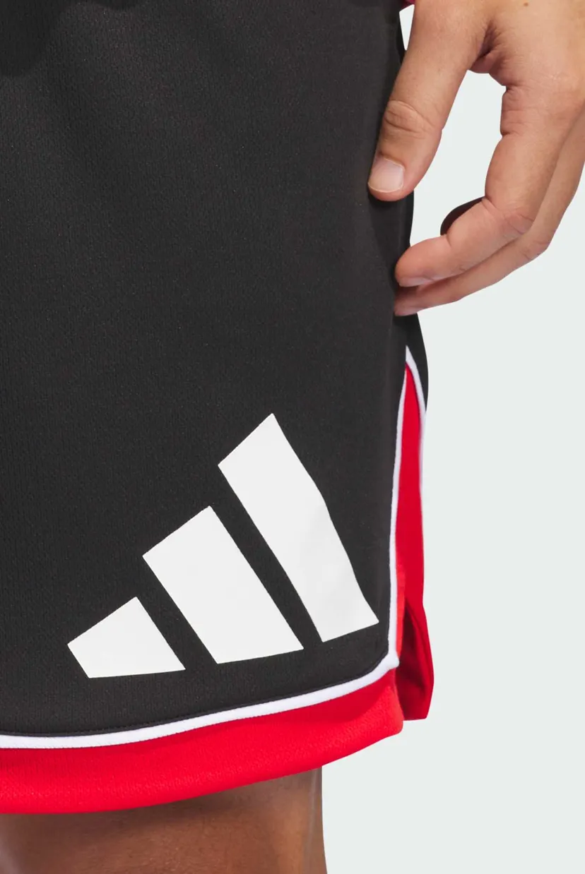 Чоловічі чорні шорти adidas Basketball Badge of Sport 4