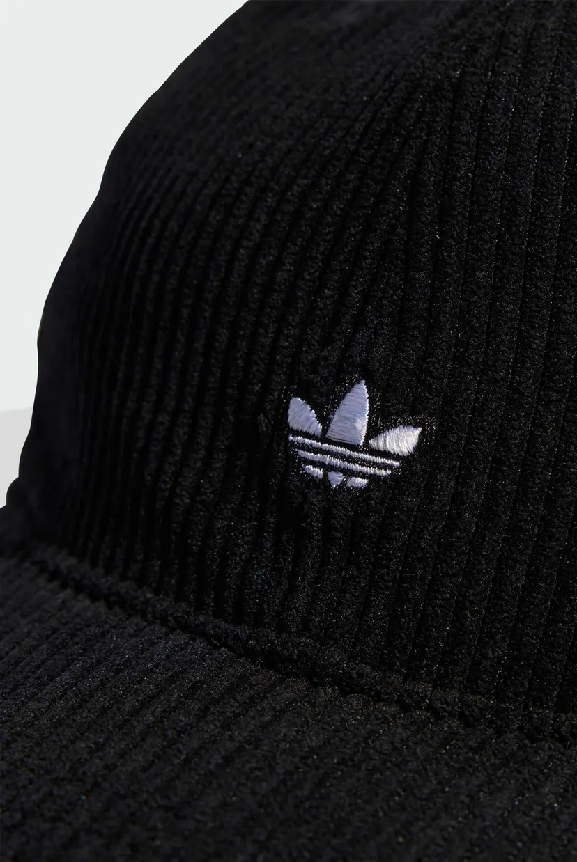 Чорна кепка Corduroy Baseball 3