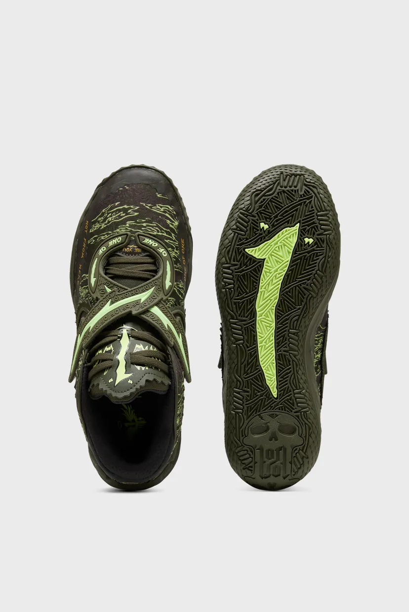 Темно-зеленые кроссовки MB.05 Camo Basketball Shoes Unisex 5