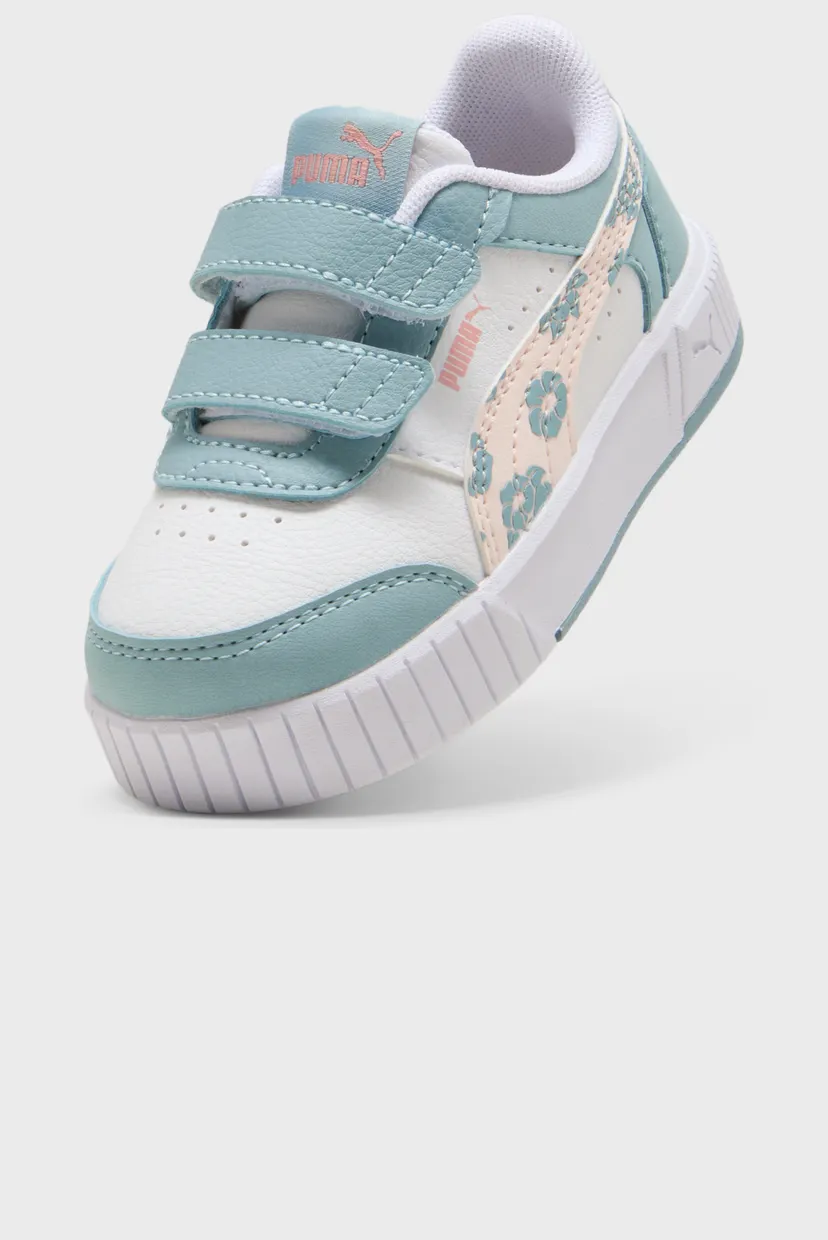 Детские голубые сникерсы Carina Mia Floral Sneakers Toddlers 5