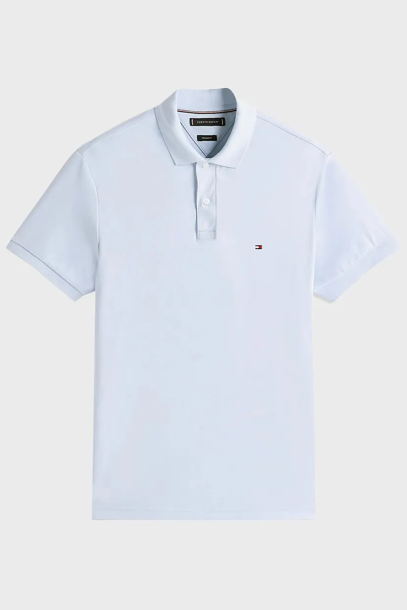 Чоловіче блакитне поло LIQUID COTTON REG SEASONAL 5