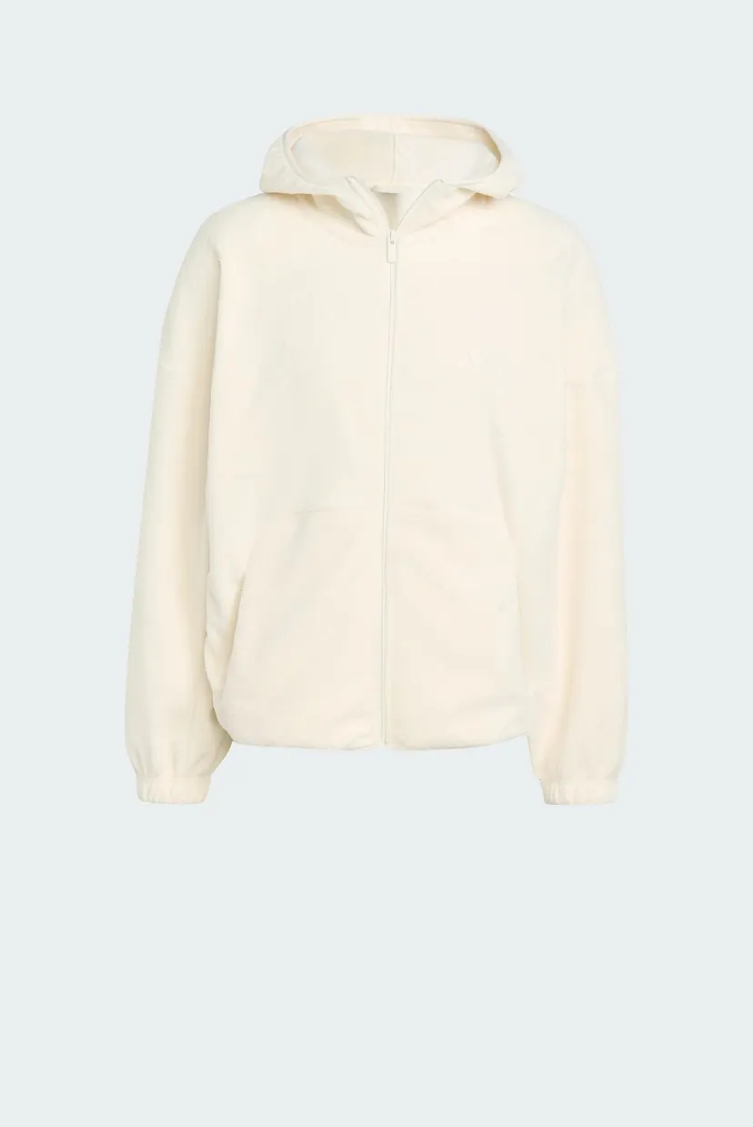 Чоловіче біле худі Future Icons Small Logo Low Pile Fleece Full-Zip 6