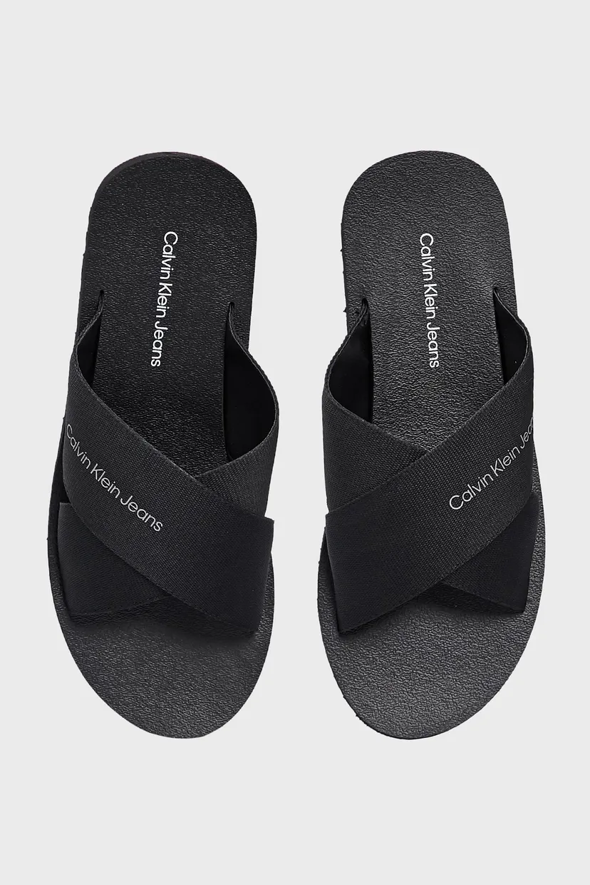Мужские черные слайдеры CROSS SANDAL SLIPON RP IN BTW 4