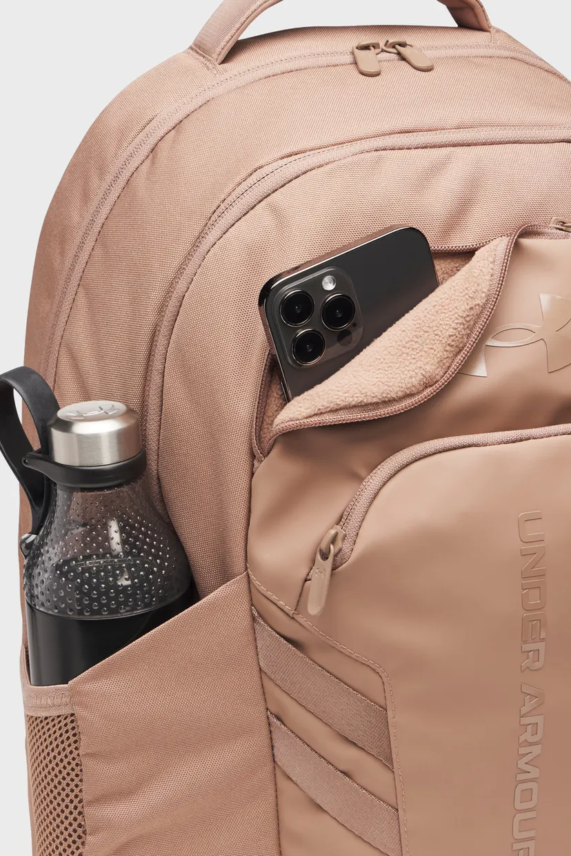 Бежевый рюкзак UA Hustle Pro 6.0 Backpack 4