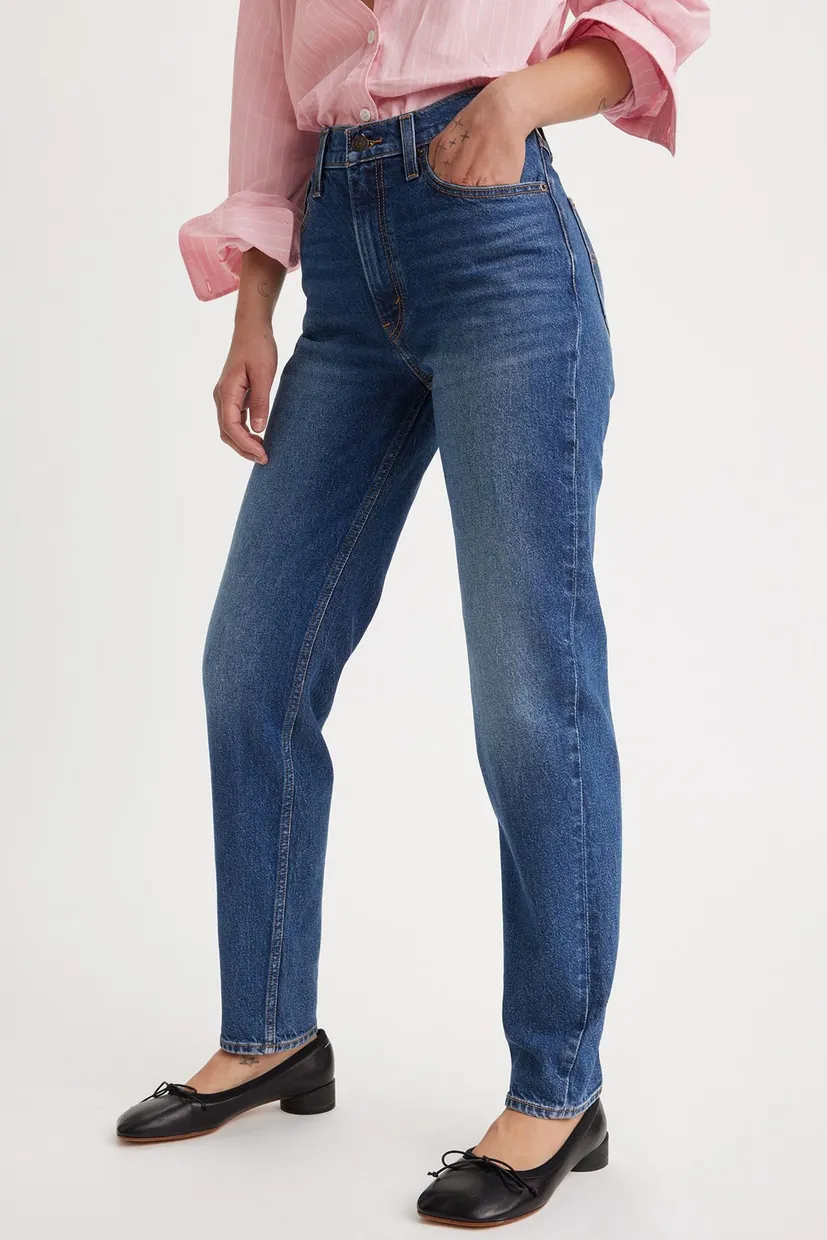 Женские синие джинсы 80S Mom Jeans 4