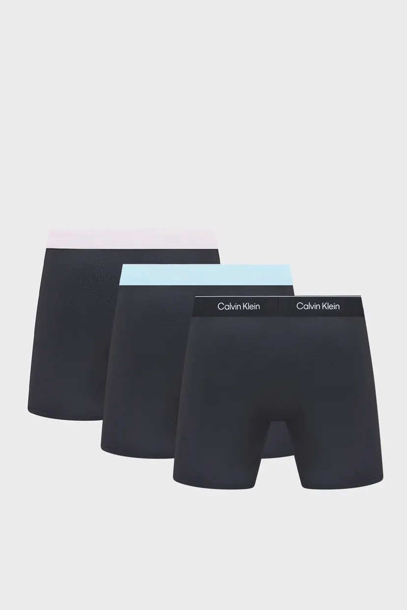 Чоловічі чорні боксери (3 шт) BOXER BRIEF 7