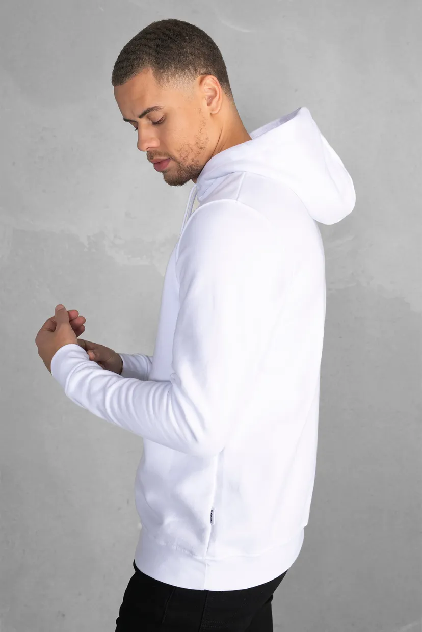 Чоловіче біле худі Brand Straight 3
