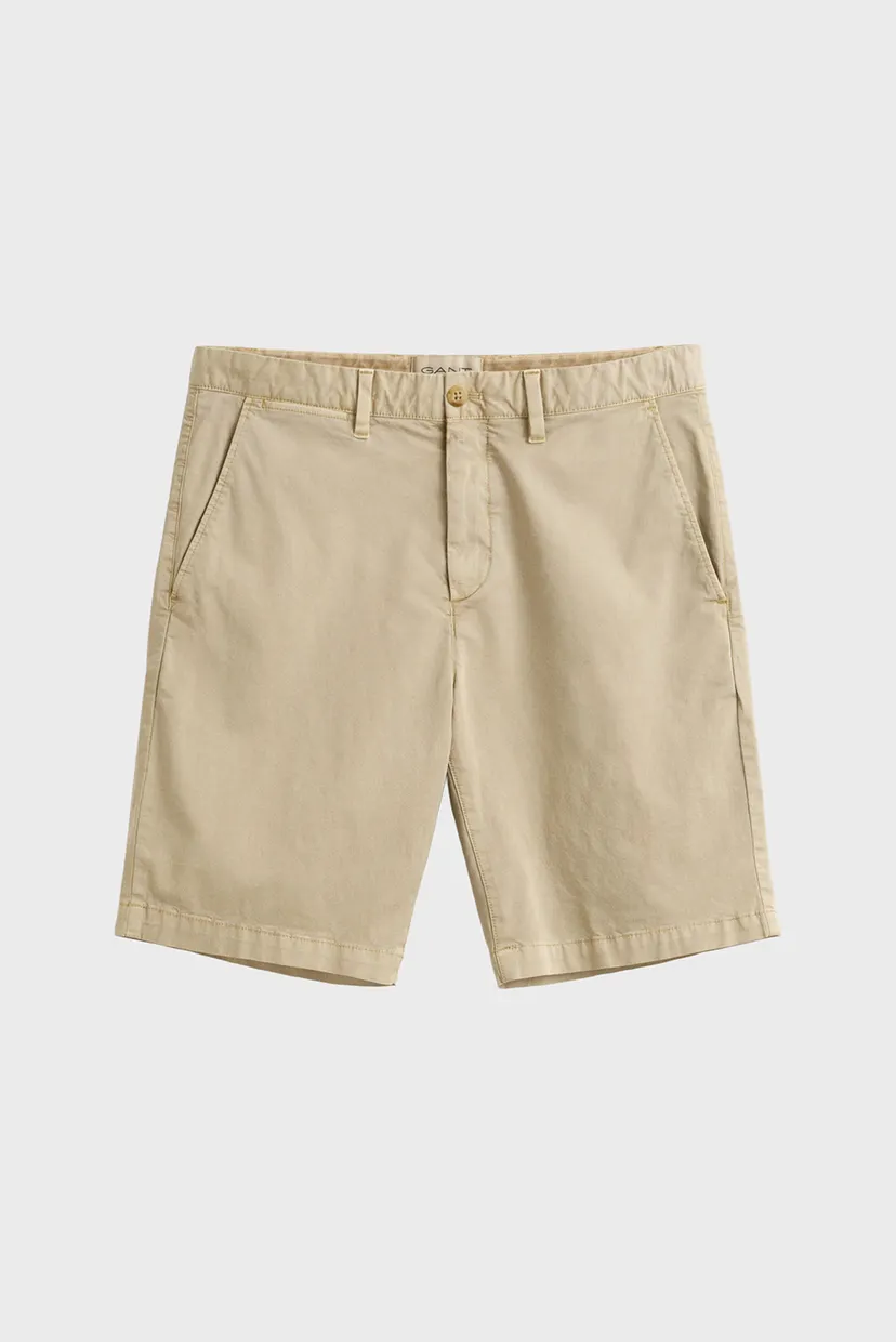 Мужские бежевые шорты SUNFADED CHINO 6