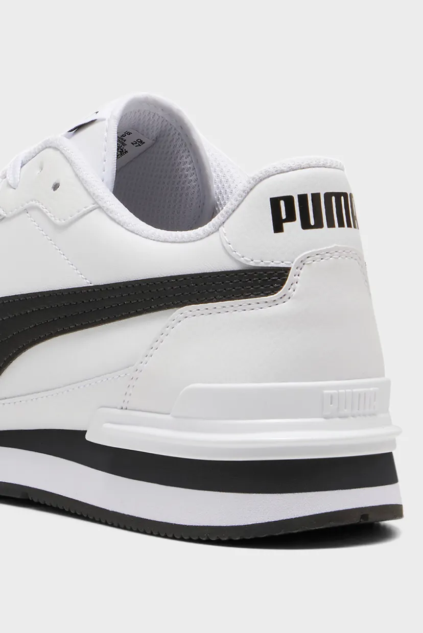 Білі шкіряні кросівки ST Runner v4 Leather Sneakers Unisex 7