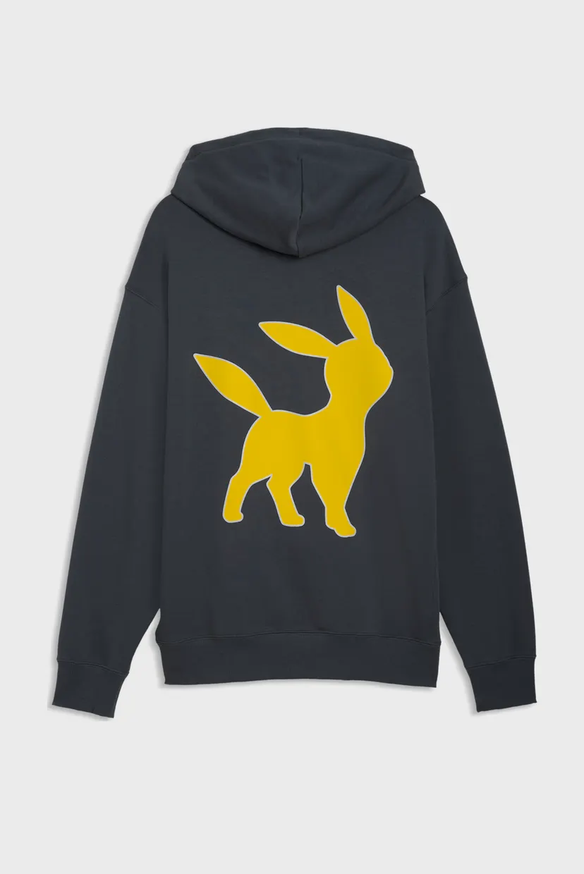 Чоловіче темно-сіре худі PUMA x POKÉMON Relaxed Graphic Hoodie Men 7