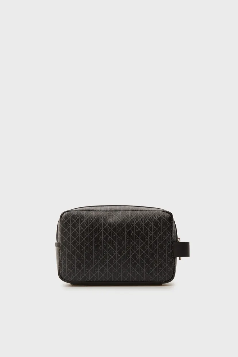 Чоловічий чорний несесер з візерунком DOPP KIT 4