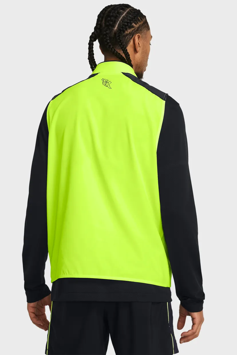 Чоловічий жовтий жилет UA RUN ANYWHERE VEST 3