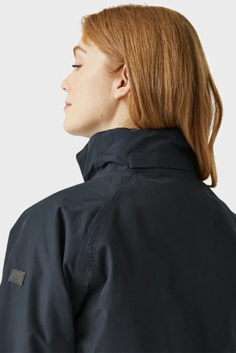 Жіноча темно-синя куртка 5
