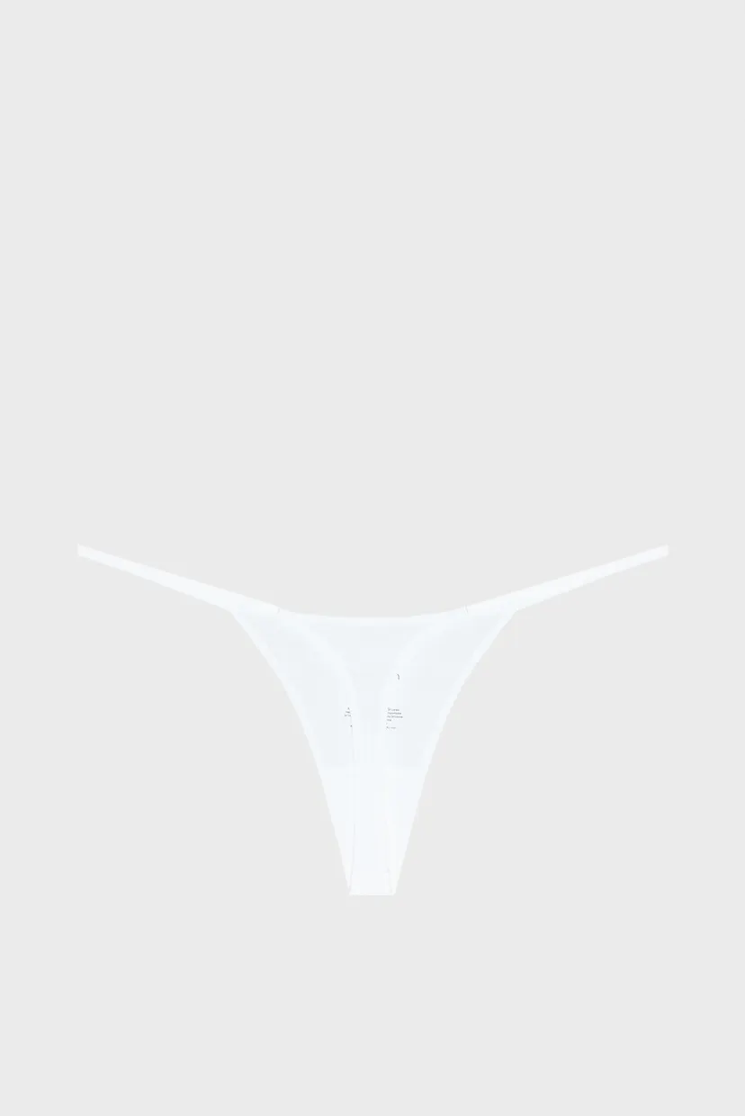 Женские белые трусики STRING THONG 6