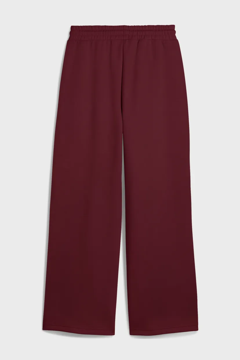 Жіночі бордові спортивні штани Wardrobe Essentials Relaxed Pants Women 5