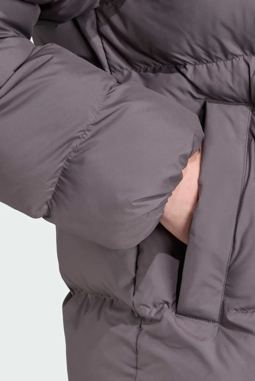 Чоловічий темно-сірий пуховик Tonal Hooded 5