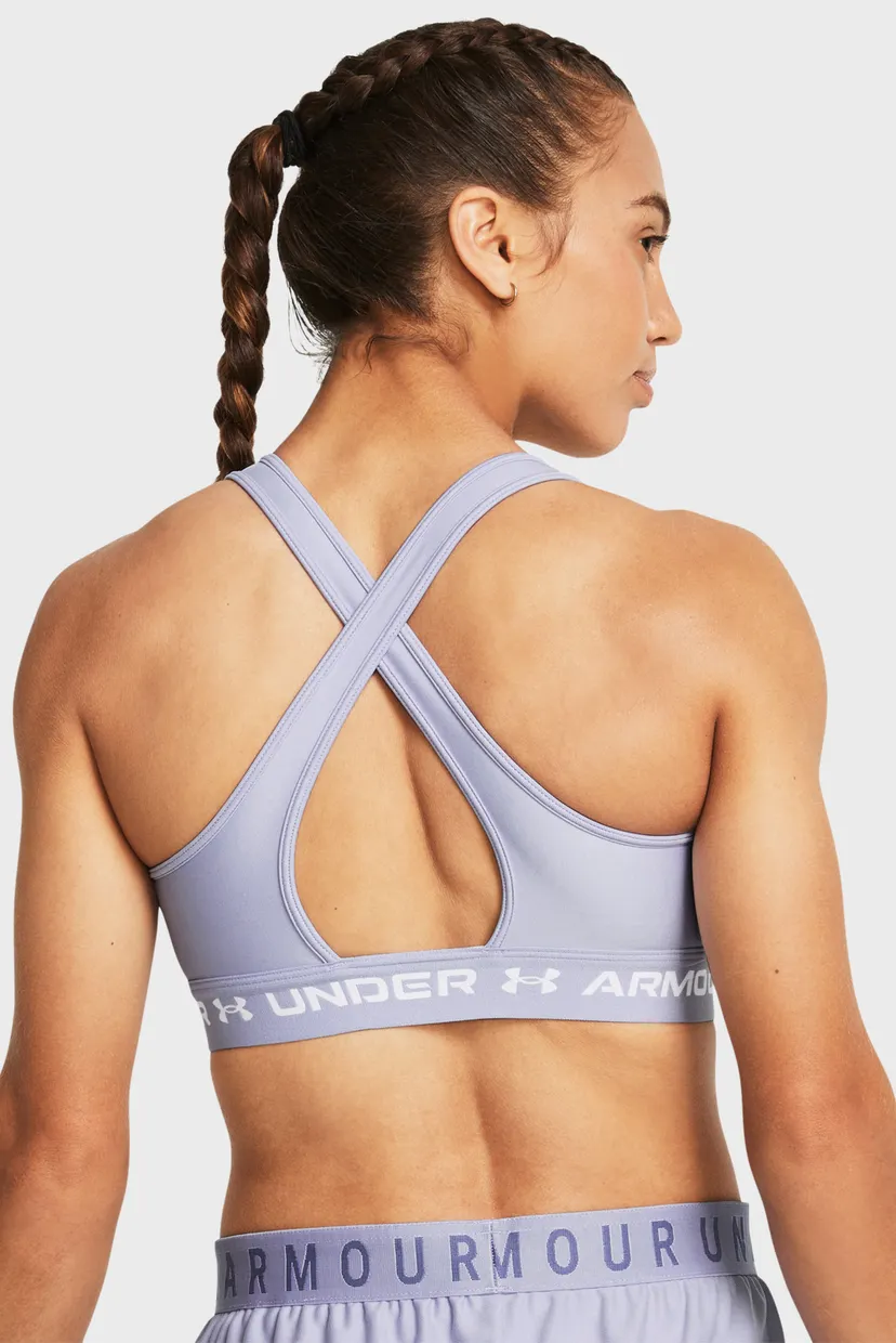 Женский сиреневый топ Crossback Mid Bra 4
